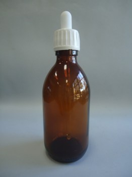 Frasco cuentagotas precinto 250 ml. topacio3